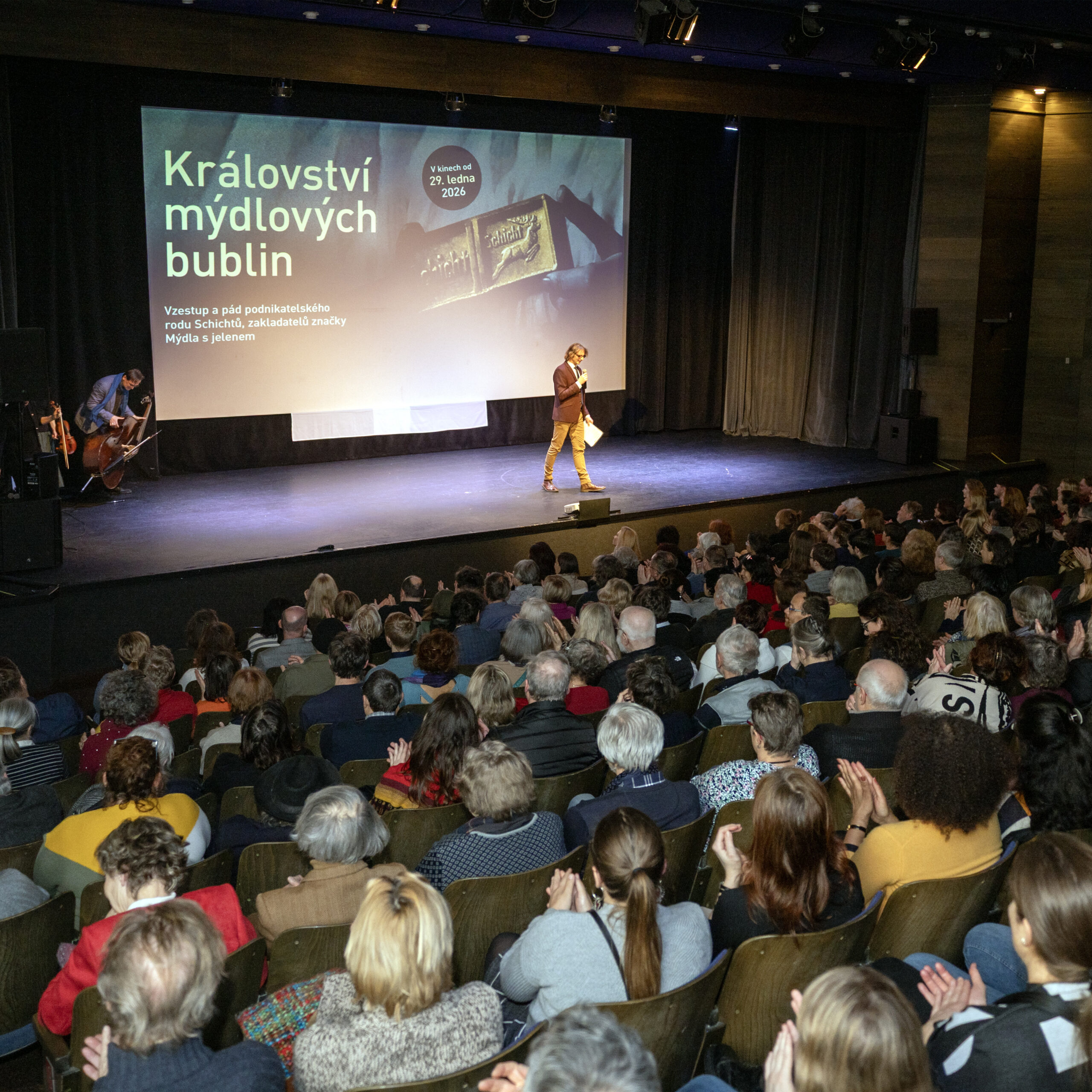 Premiéra dokumentu SVĚT MÝDLOVÝCH BUBLIN